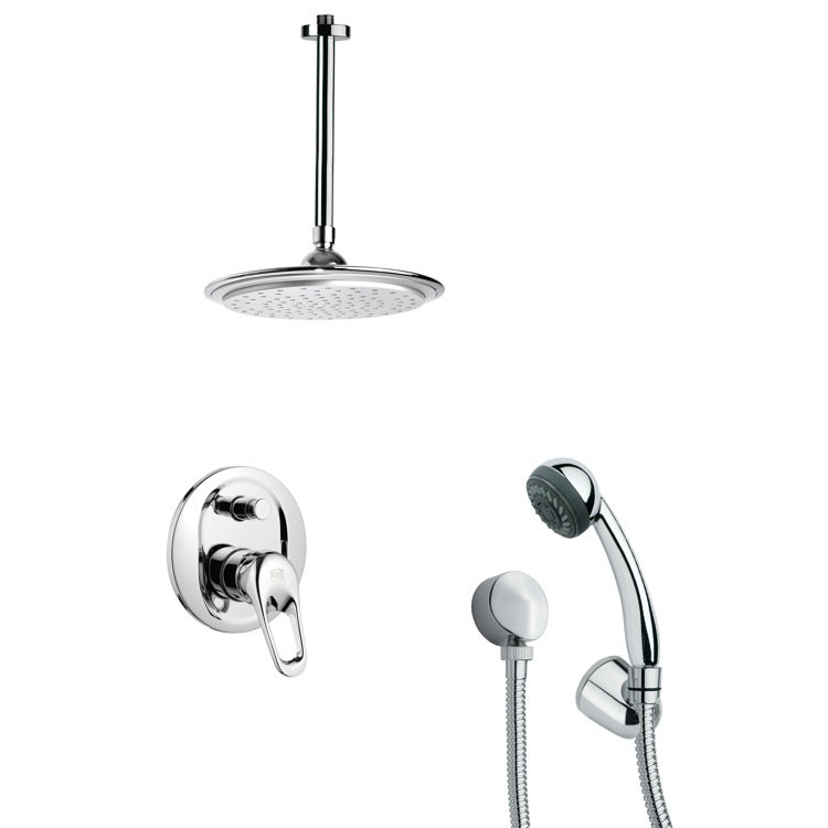 Remer by Nameek's Orsino Complete Shower System with Rough inValve
